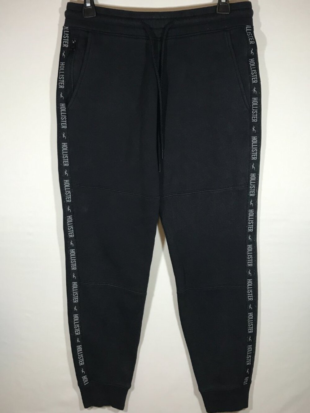Hollister Men's Small Black Drawstring Casual Sweatpants